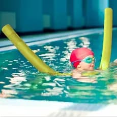 Espaguete Piscina Flutuador Boia Natacao Hidroginastica Praia Crianca Protetor