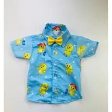 Camisa Pintinho Amarelinho Roupa Infantil Roupa de criança menino Festa de aniversário