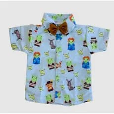 Camisa Shrek Temática blusa INFANTIL roupa de menino Festa de aniversário Roupa de criança meninos