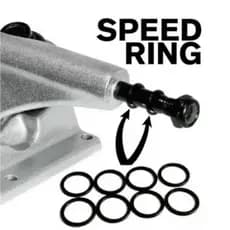 Arruela Para Truck Speed Rings 8 Para Eixo De Skate Ou Longboard 0,5mm