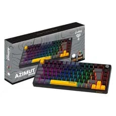 TECLADO AZIMUT NOVA - TECLADO MECÂNICO GAMER 75% CLANM