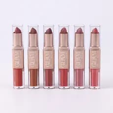 Batom Duo Glam 2 em 1 Vivai – Batom Cremoso + Batom Líquido Matte
