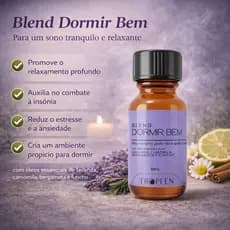 BLEND de Óleo Essencial Aromaterapia - Dormir Bem Relaxante 10mL Tropfen