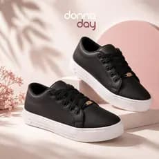 Tenis Feminino Donna Casual Basico Leve Minimalista Confortavel