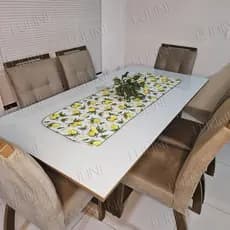 Trilho De Mesa Caminho 140m x 0,40m Decorativo Estampado Sofisticação Praticidade Cozinha Premium