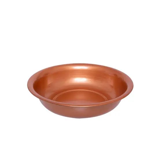 Bacia de Aluminio Cobre N 50 - 12 Litros