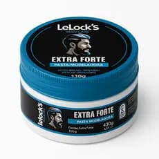 Pasta Modeladora Lelook’s Extra Forte Original 130g – Brilho Molhado e Alta Fixação