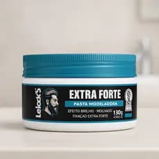 Pasta Modeladora Capilar Masculina Lelook’s – Efeito Brilhante e Fixação Extra Forte