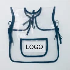 Avental Plástico Infantil Escolar Para Pintura Personalizado