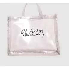 5 Bolsa Personalizada 40x30x10 Sacola De Pvc Transparente Sacola De Compras Reforçada Impermeável Sacola Para Presentes