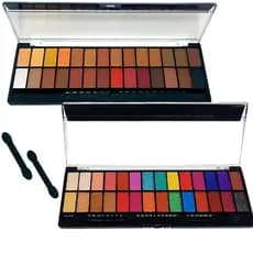 Paleta 28 Tons De Sombras Pigmentada Matte Belle Angel Colorida ou Nude