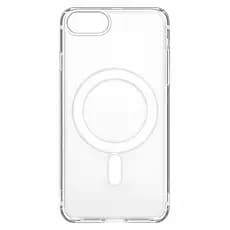 Capa Transparente Magnética para iPhone 7 Plus e 8 Plus Capinha MagSafe  Proteção Reforçada
