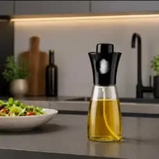 Galheteiro Spray 180ml Azeite Óleo Vinagre Pulverizador Culinário Air Fryer Econômico Cozinha