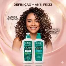 Kit Gelatina Líquida + Ativador De Cachos DaBelle Definição Anti Frizz