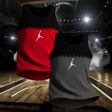 Kit 2 Regatas Basquete Masculina Dry Fit • Estampas Sublimadas Leve, Confortável e Durável
