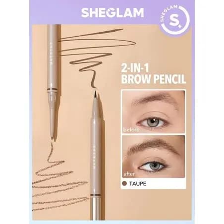 Duo Lápis e Caneta para Sobrancelhas - SHEGLAM