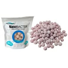 MIDIA BIOLÓGICA CERAMICA FILTRAGEM BIO NANO BACTER AQUATANK PARA LAGO E AQUARIO