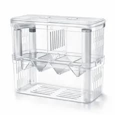 Criadeira Maternidade Acrilica Flutuante Multifuncional Aquatank P/ Peixes 18,5 x 9 x 15x5cm