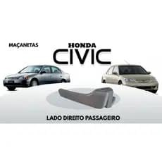 Maçaneta Interna Gatilho Honda Civic 2001 A 2006 - Direito