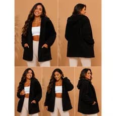 Casaco TEDDY Feminino peluciado