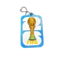 Chaveiro Troféu Taça Copa do Mundo Dourada 2026 3D