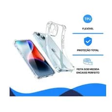 Capa Transparente iphone 15 Anti Impacto proteção reforçada com borda protetora tpu compativel apple