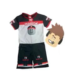 Roupa Infantil Fantasia Aniversário RobloxRoupa Infantil Fantasia Aniversário Roblox