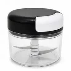 Mini Triturador Manual de Alimentos - Leve, Compacto e Seguro para Uso Diário