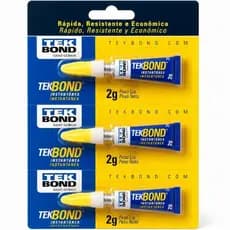 Cola de Contato Tekbond 2g - Secagem Rápida e Resistência à Água