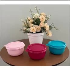 tigela tupperware azul petróleo 250ml 2 unidades