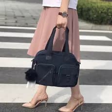 Bolsa Nylon Tiracolo Transversal Impermeável Bolsa Media