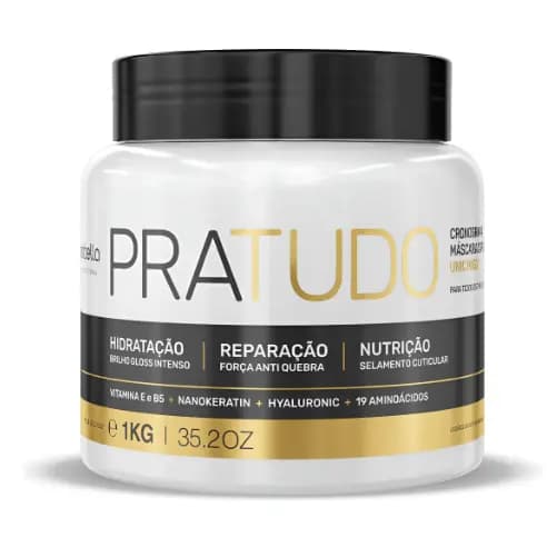 Máscara Borabella Pra Tudo Hidratação Nutrição e Reconstrução 1Kg
