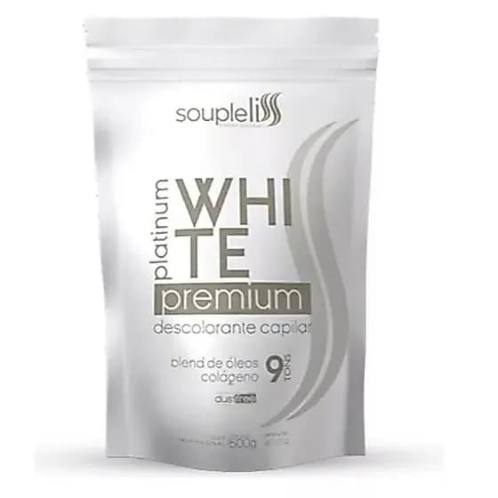 Pó Descolorante White Branco Souple Liss 500 gramas