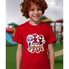 Blusa Infantil Algodão Menino Estampa Personagens Malha Premium Tendência Moda Kids 02 ao 16