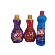Kit 3 Uau Limpeza Limpador Flores Vermelhas Lavanda Multiuso