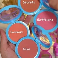 Blush Compacto Ruby Rose Playback Popstar – Textura Leve, Brilho Sutil e Efeito Glow