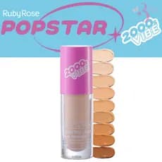Corretivo Líquido Popstar Ruby Rose - Neutraliza e Camufla Manchas