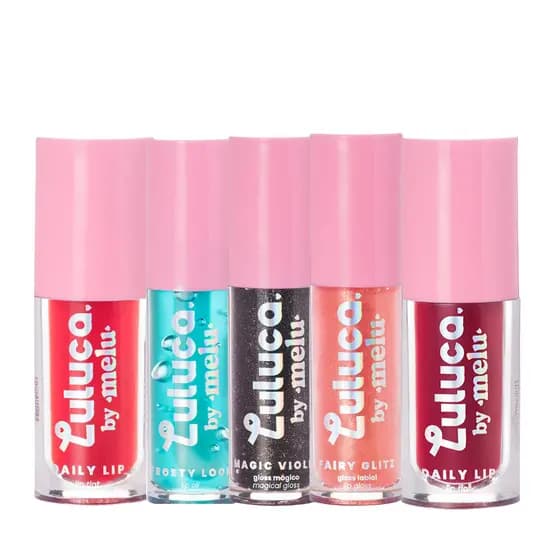 Gloss Labial  Luluca by Melu Ruby Rose | Brilho e Hidratação com Cheiro de Chiclete