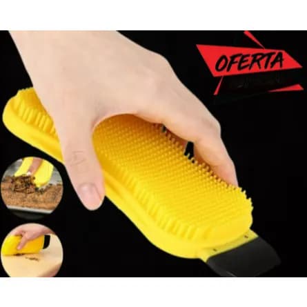 Esponja De Silicone Para Limpeza Multifuncional 3 em 1 Praticidade na Cozinha LIQUIDAÇAO