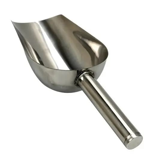 Pá De Gelo Colher Pegadora Para Cereais e Grãos Em Aço Inox oferta