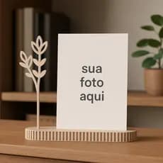 Porta Fotos Decorativo Porta Cartões Decoração de Casa Porta Retrato