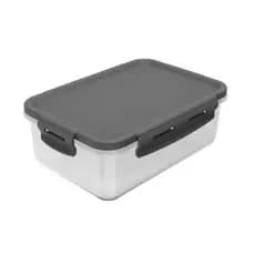 Pote Organizador De Geladeira Click Retangular 1280 ml - Ou