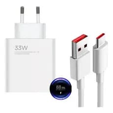 Carregador 33W Turbo Tipo C Original Redmi Note 11 Pro Lite 12 5G Poko