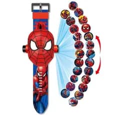 Relógio Homem Aranha Projetor De Imagens