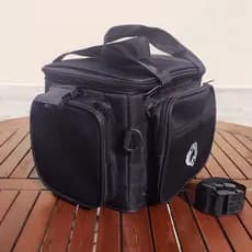 Bolsa/Mala de Pesca (Nova Versão) Preta