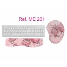 Kit Ergonômico Mapa Rosa