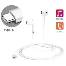 Fone De Ouvido Usb Tipo C Estéreo Com Microfone A53 A54 A55 A56 A73 A74 S20 S20+ Plus S21 S22 Plus S23 S24 Fone Tipo C