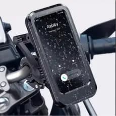 Suporte Moto E Bike 6.6Polegada Á Prova Dágua Articulado 360° Com Travas