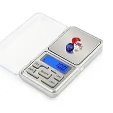 Mini Balança De Precisão Digital De Bolso Até 500g