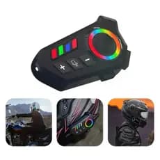 Fone Intercomunicador De Capacete Para Moto K06 Bluetooth